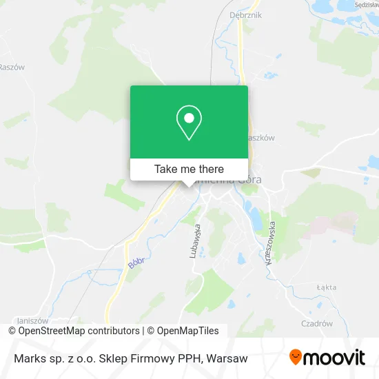 Карта Marks sp. z o.o. Sklep Firmowy PPH