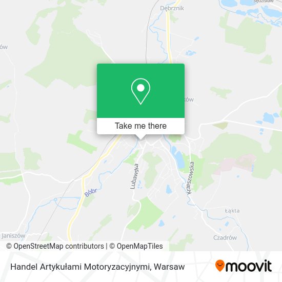 Handel Artykułami Motoryzacyjnymi map