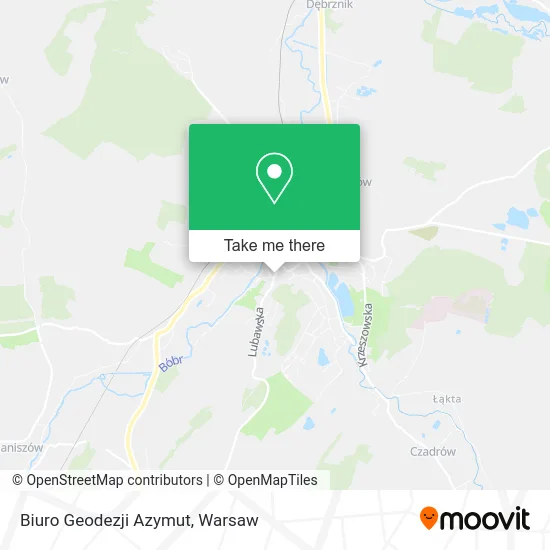 Карта Biuro Geodezji Azymut