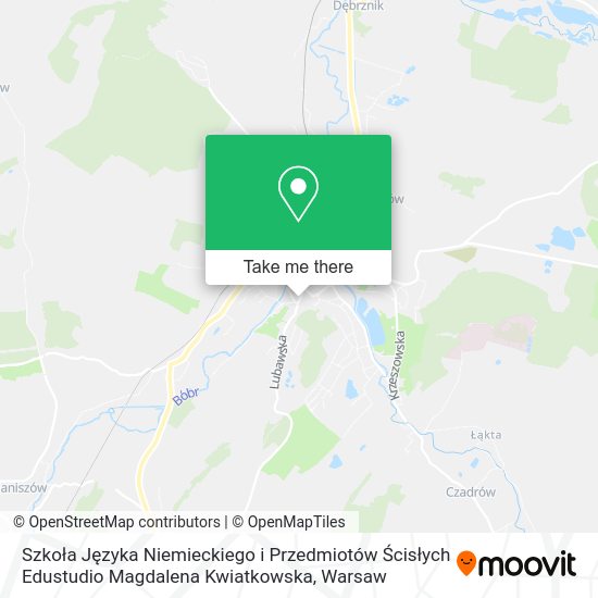 Szkoła Języka Niemieckiego i Przedmiotów Ścisłych Edustudio Magdalena Kwiatkowska map