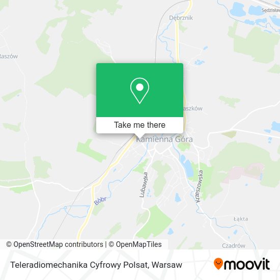 Teleradiomechanika Cyfrowy Polsat map