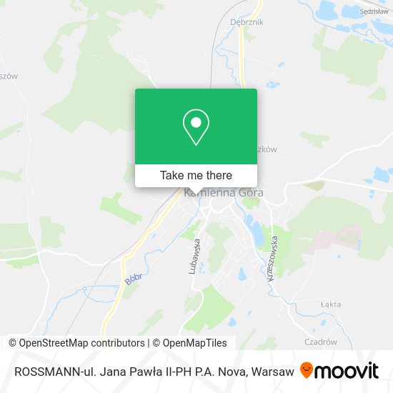 ROSSMANN-ul. Jana Pawła II-PH P.A. Nova map