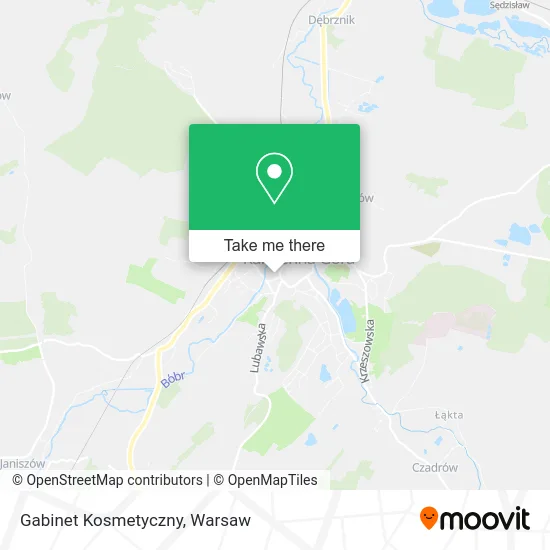 Карта Gabinet Kosmetyczny