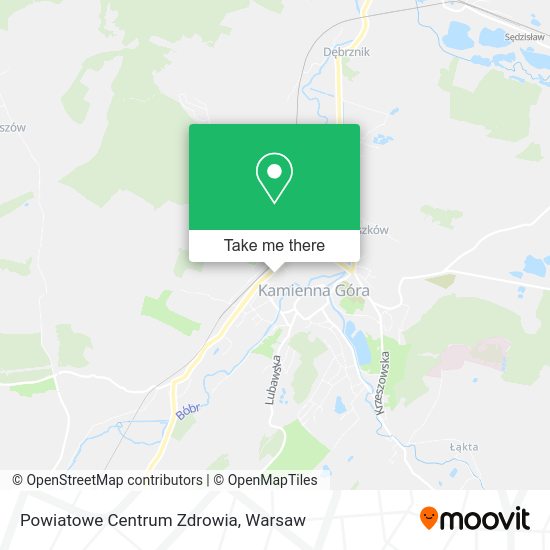 Powiatowe Centrum Zdrowia map