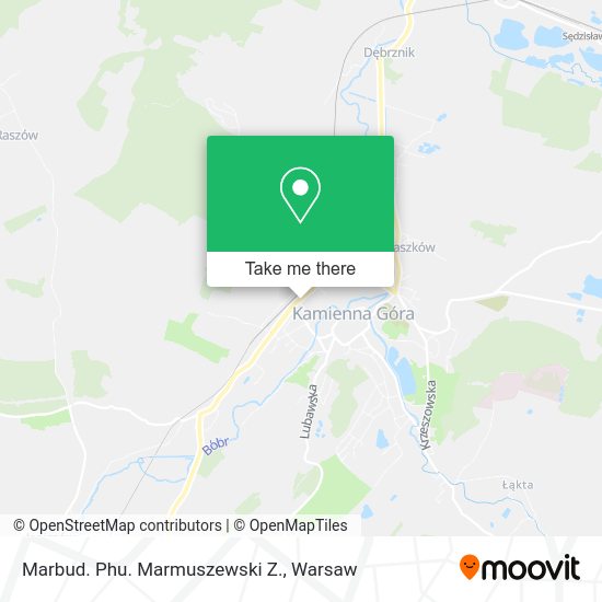 Marbud. Phu. Marmuszewski Z. map