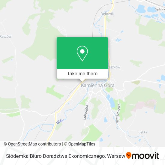 Siódemka Biuro Doradztwa Ekonomicznego map