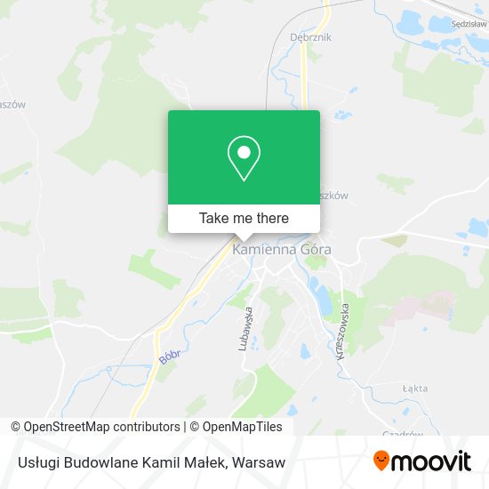 Usługi Budowlane Kamil Małek map