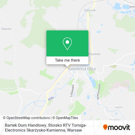 Bartek Dom Handlowy. Stoisko RTV Tomiga- Electronics Skarżysko-Kamienna map