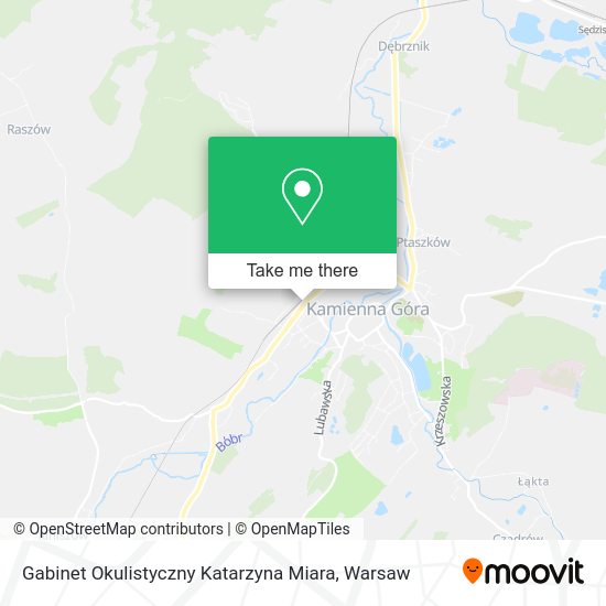 Gabinet Okulistyczny Katarzyna Miara map