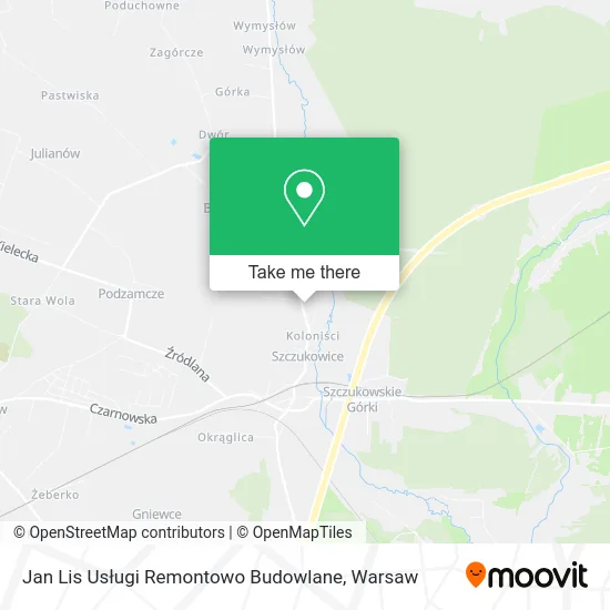 Jan Lis Usługi Remontowo Budowlane map