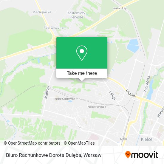 Biuro Rachunkowe Dorota Dulęba map