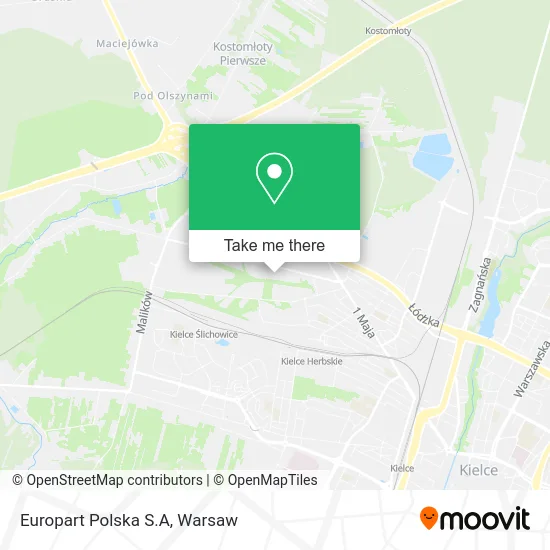 Карта Europart Polska S.A