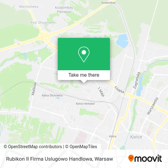 Карта Rubikon II Firma Uslugowo Handlowa