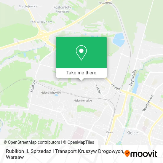 Карта Rubikon II. Sprzedaż i Transport Kruszyw Drogowych