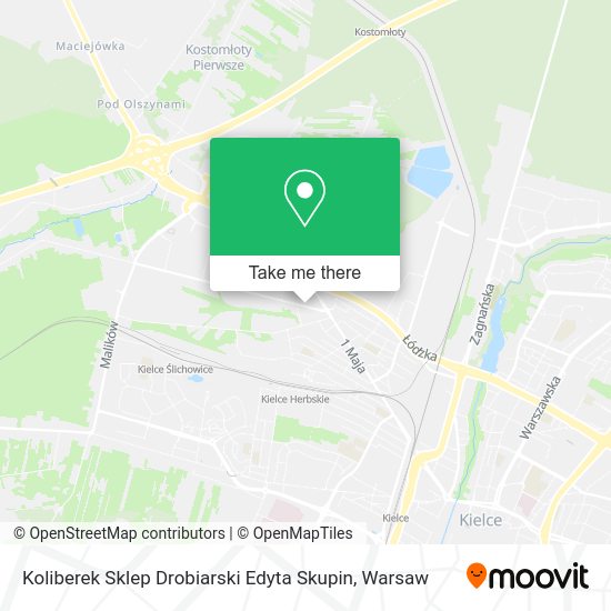 Koliberek Sklep Drobiarski Edyta Skupin map