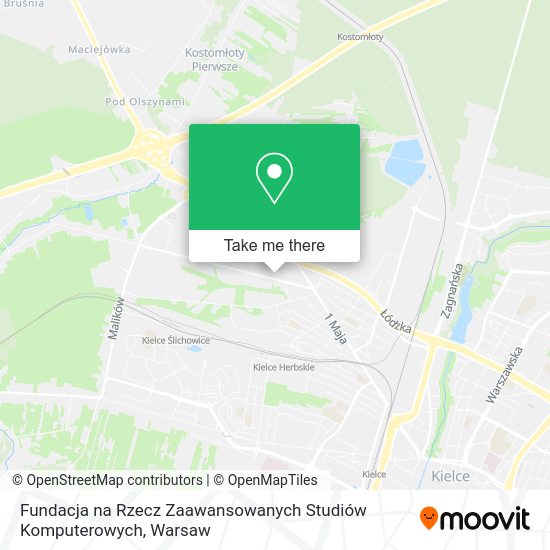 Fundacja na Rzecz Zaawansowanych Studiów Komputerowych map