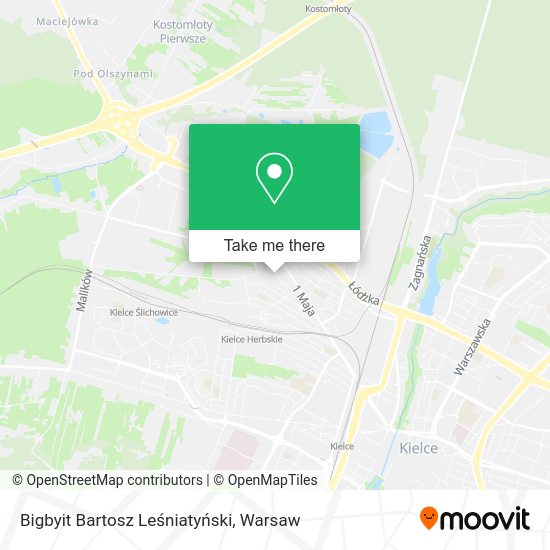 Bigbyit Bartosz Leśniatyński map