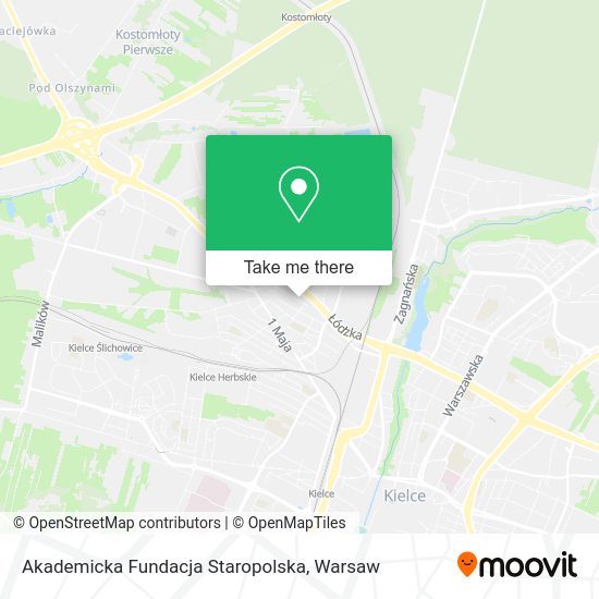 Akademicka Fundacja Staropolska map