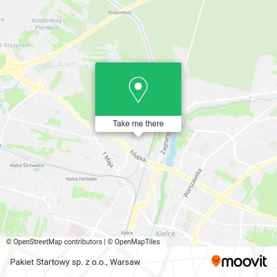 Карта Pakiet Startowy sp. z o.o.