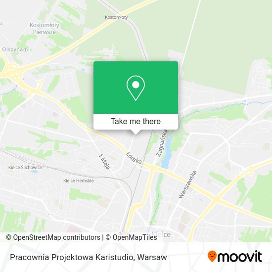 Pracownia Projektowa Karistudio map