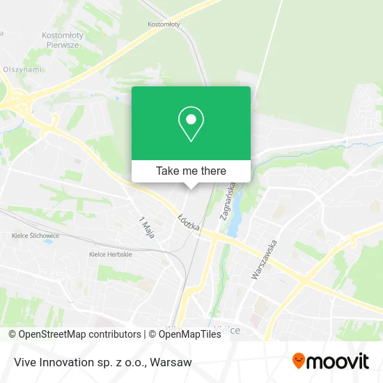Карта Vive Innovation sp. z o.o.