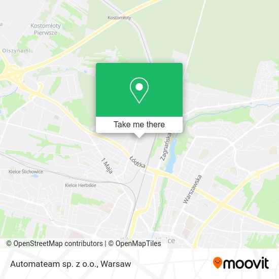 Automateam sp. z o.o. map