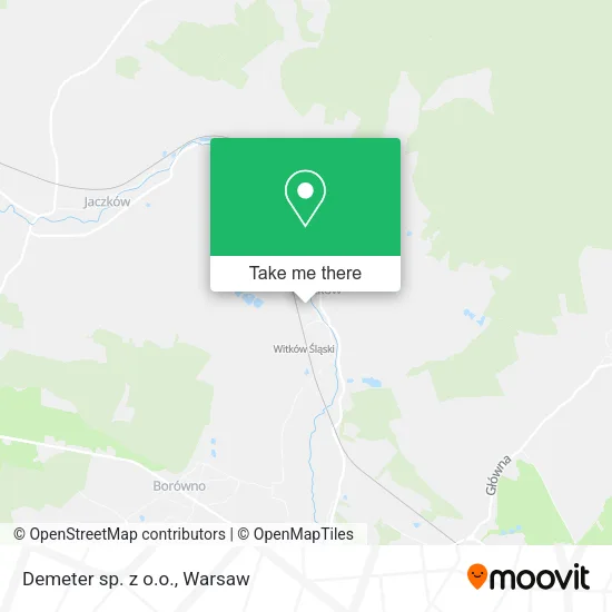 Карта Demeter sp. z o.o.