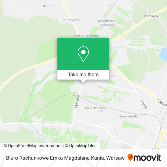 Biuro Rachunkowe Emka Magdalena Kania map