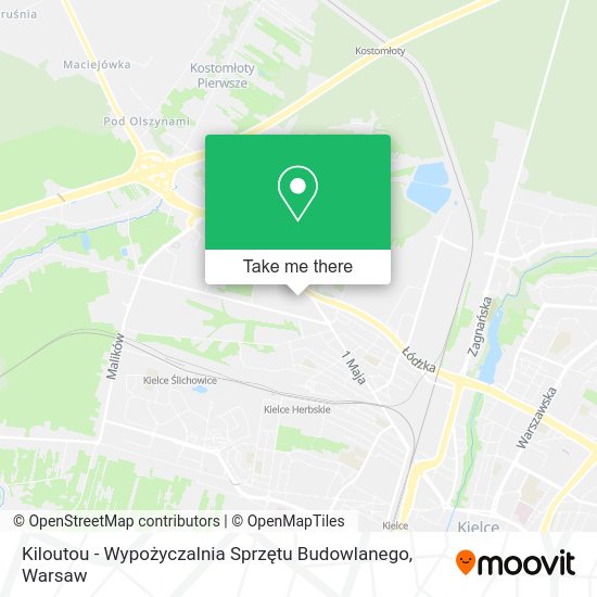 Kiloutou - Wypożyczalnia Sprzętu Budowlanego map