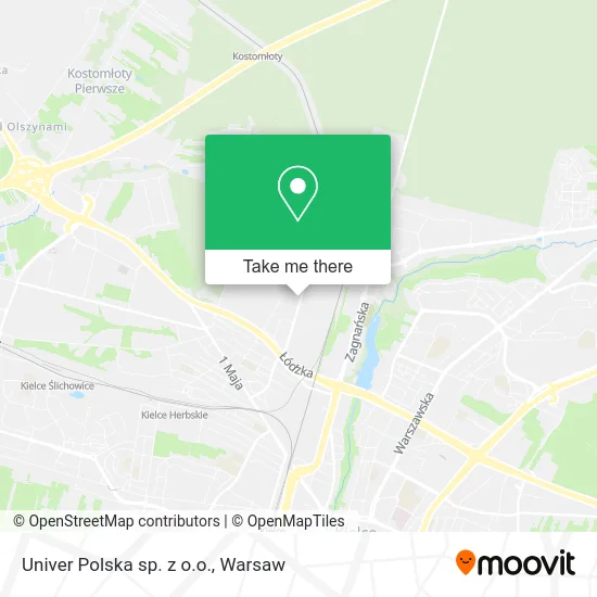 Карта Univer Polska sp. z o.o.