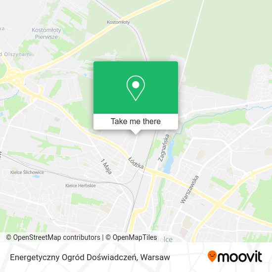 Energetyczny Ogród Doświadczeń map