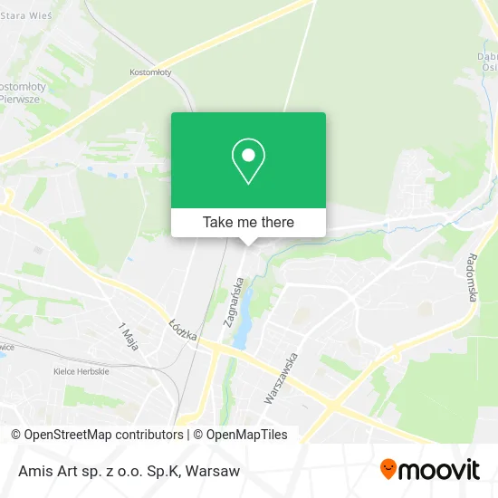 Карта Amis Art sp. z o.o. Sp.K