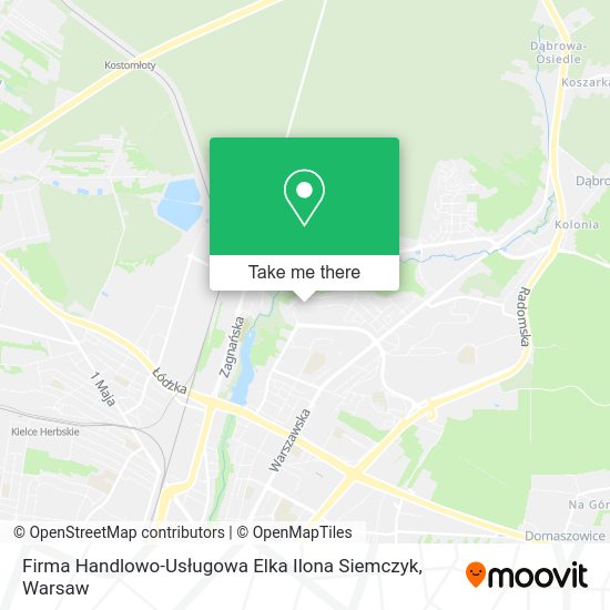 Firma Handlowo-Usługowa Elka Ilona Siemczyk map