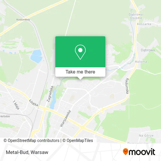 Карта Metal-Bud