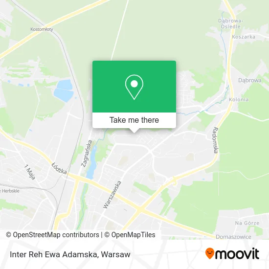Карта Inter Reh Ewa Adamska