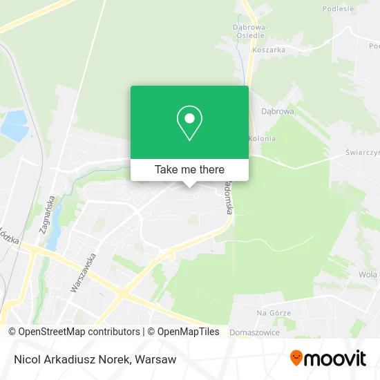 Карта Nicol Arkadiusz Norek