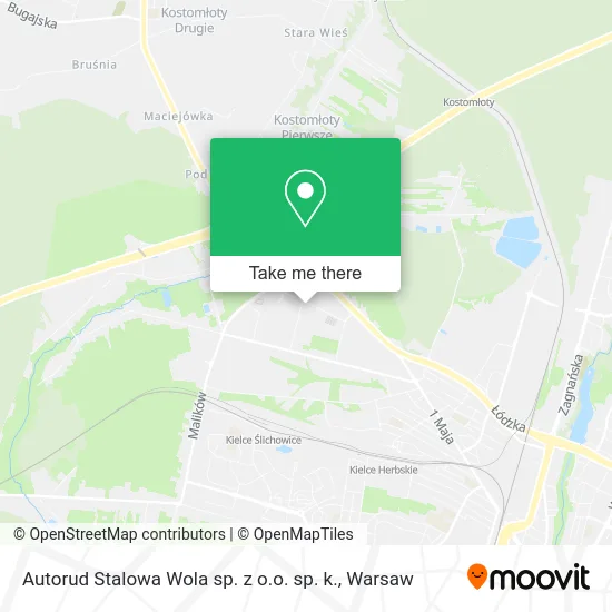 Карта Autorud Stalowa Wola sp. z o.o. sp. k.