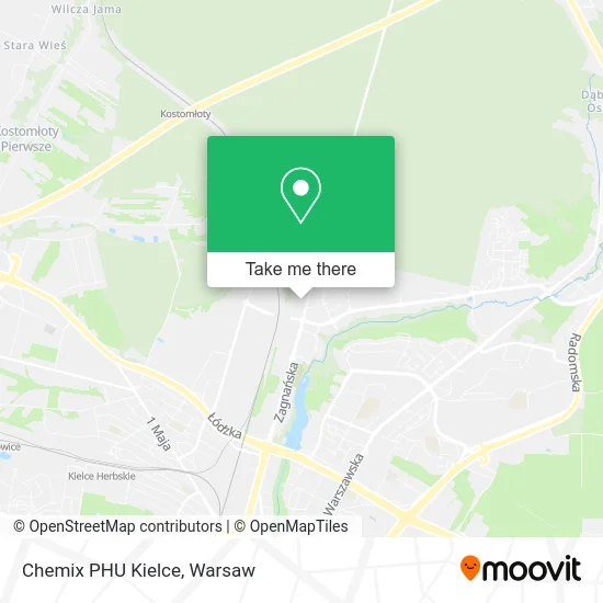 Карта Chemix PHU Kielce