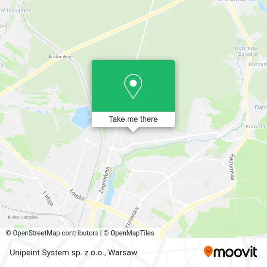 Карта Unipeint System sp. z o.o.