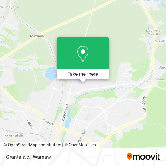 Карта Grants s.c.