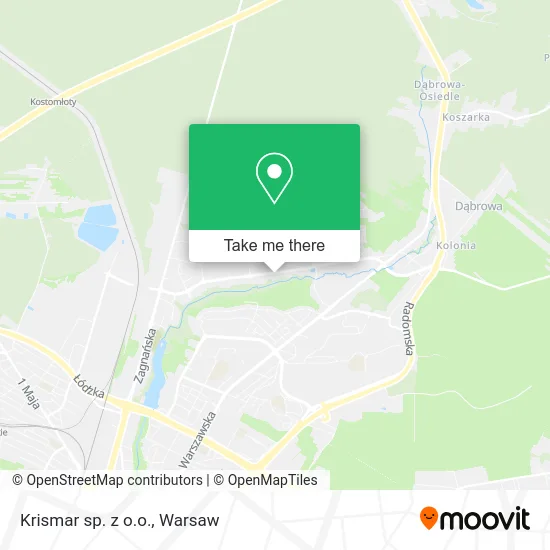 Карта Krismar sp. z o.o.