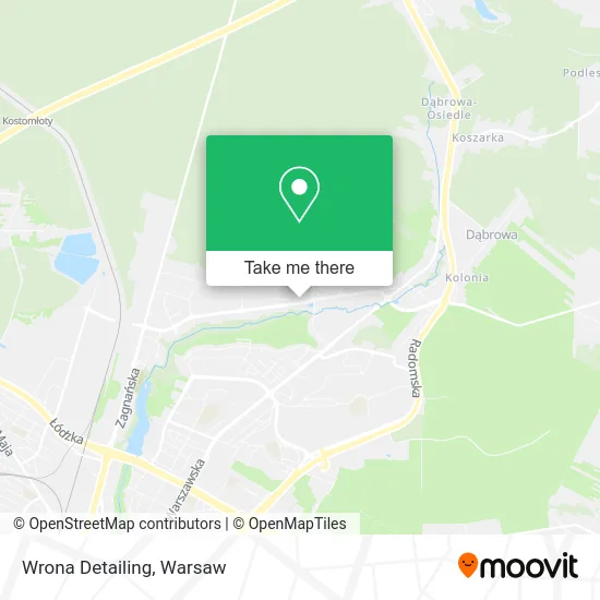 Карта Wrona Detailing