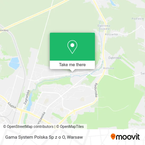 Карта Gama System Polska Sp z o O