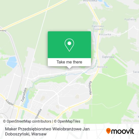 Maker Przedsiębiorstwo Wielobranżowe Jan Doboszyński map