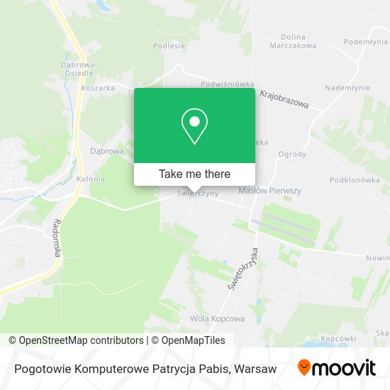 Pogotowie Komputerowe Patrycja Pabis map