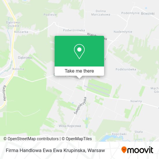 Firma Handlowa Ewa Ewa Krupinska map