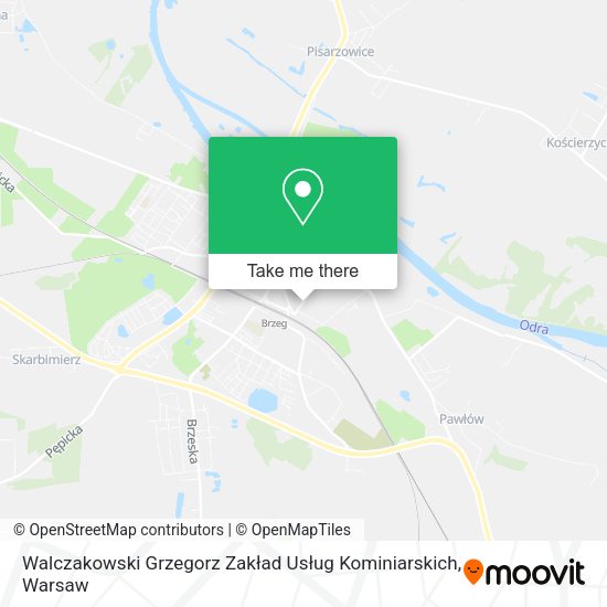 Walczakowski Grzegorz Zakład Usług Kominiarskich map