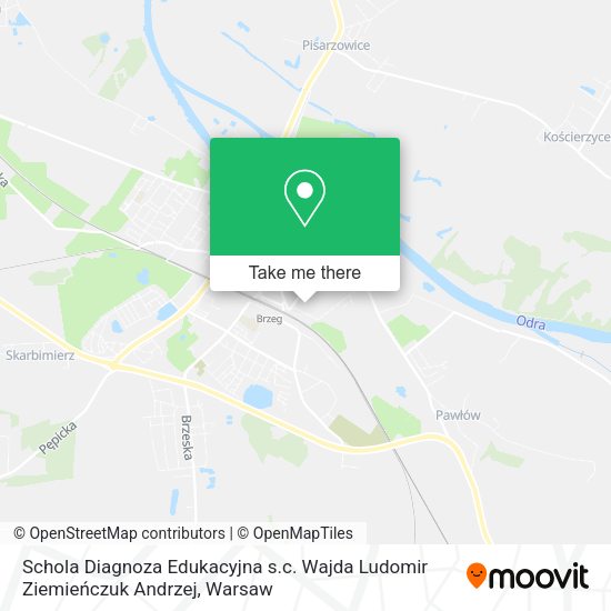 Schola Diagnoza Edukacyjna s.c. Wajda Ludomir Ziemieńczuk Andrzej map