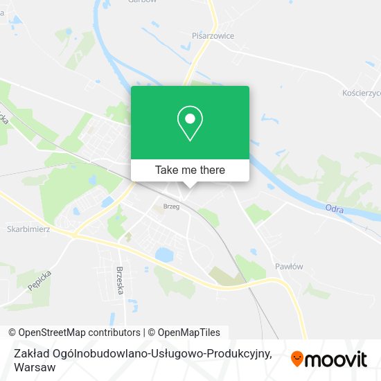 Zakład Ogólnobudowlano-Usługowo-Produkcyjny map