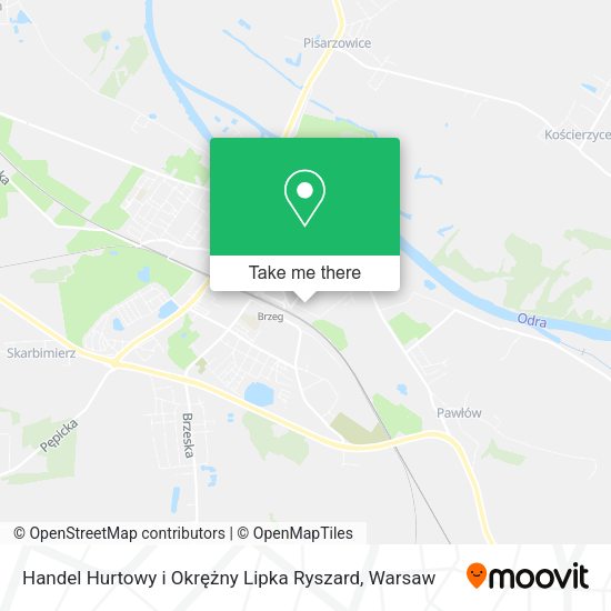 Handel Hurtowy i Okrężny Lipka Ryszard map